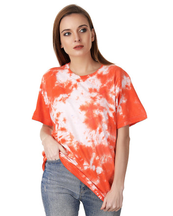 Orange Tie Dye