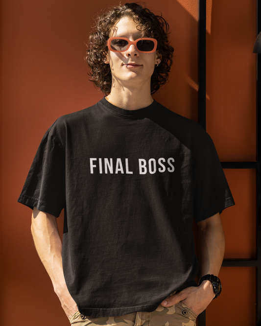 Final Boss - Oversized T-shirt