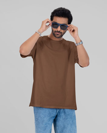 Dark Brown Oversized T-shirt