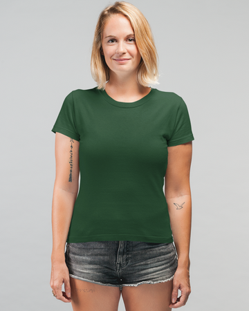 Dark Green Regular T-shirt