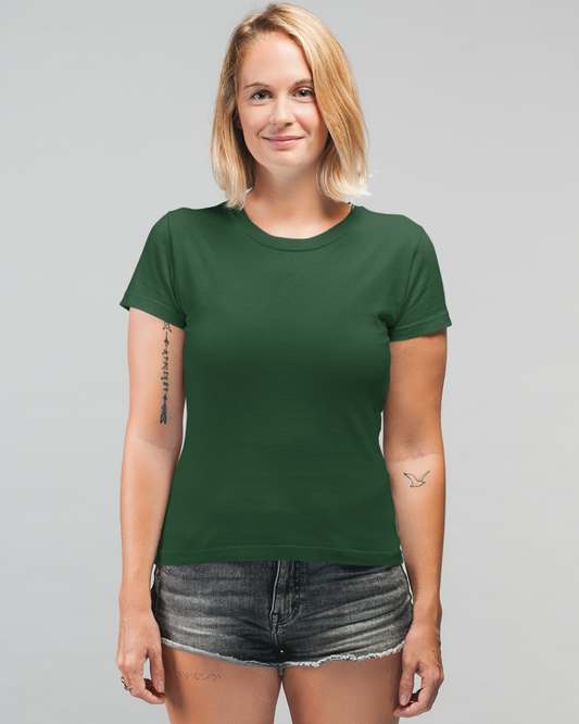 Dark Green Regular T-shirt