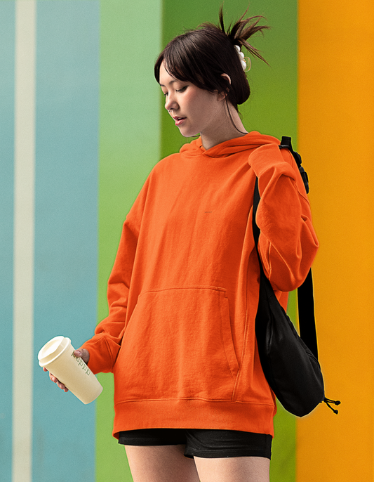 Orange Unisex Hoodie