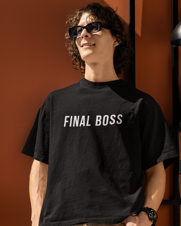 Final Boss - Oversized T-shirt