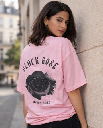 Black Rose - Oversized T-shirt