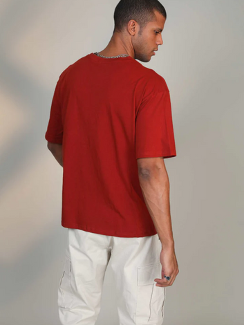 Red Oversized T-shirt