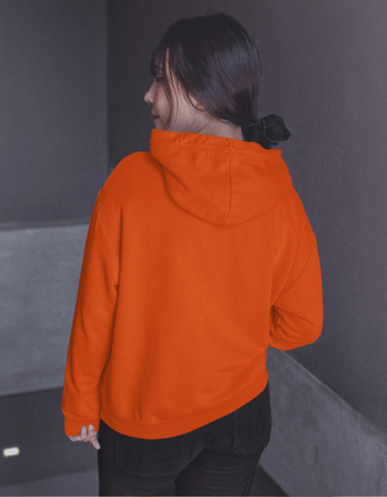 Orange Unisex Hoodie