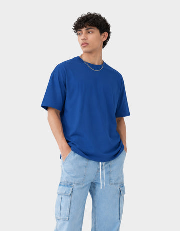 Blue Oversized T-shirt