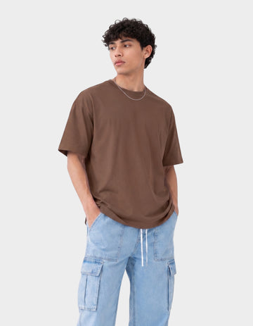 Dark Brown Oversized T-shirt
