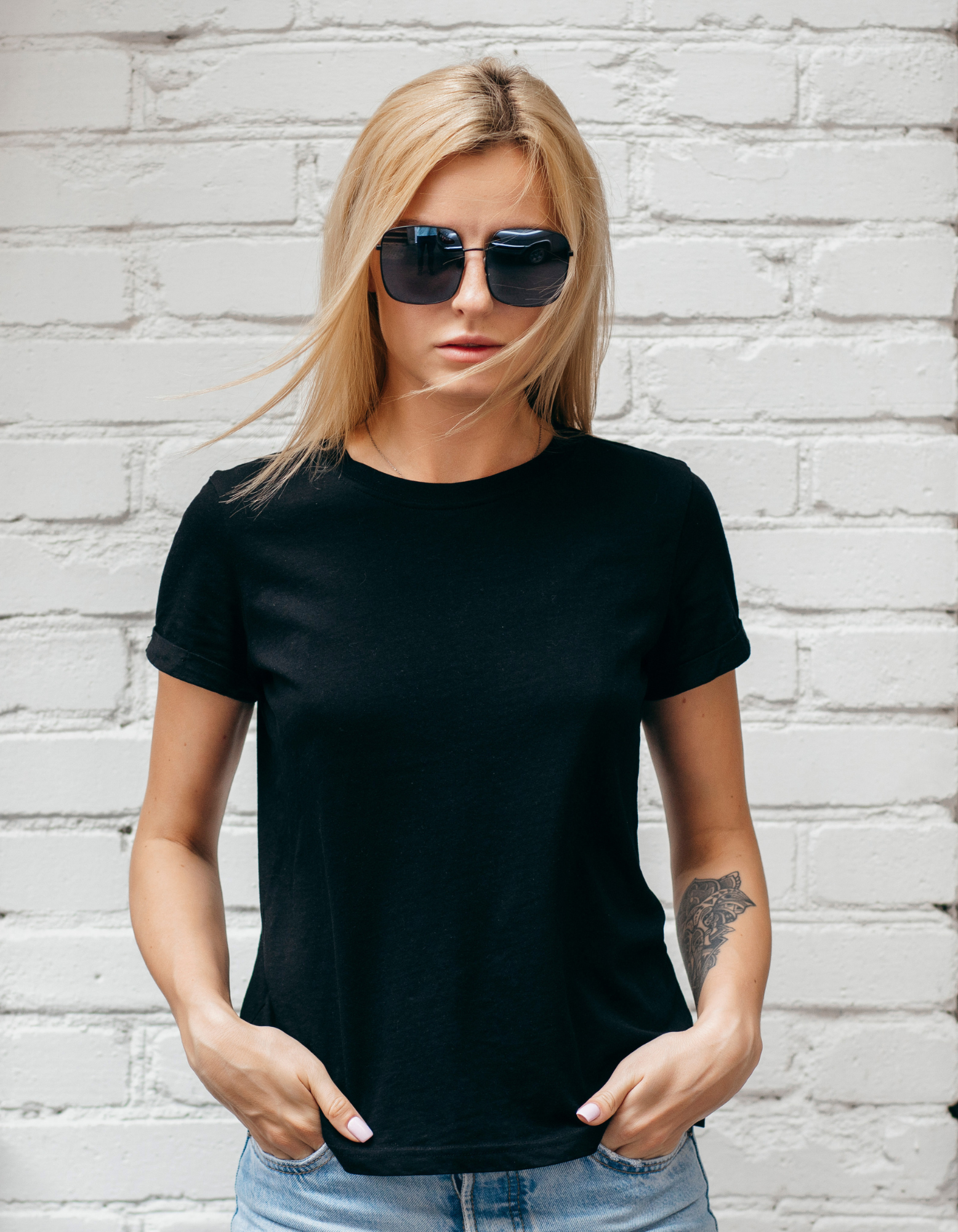 Black Regular T-shirt