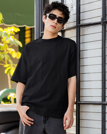 Black Oversized T-shirt
