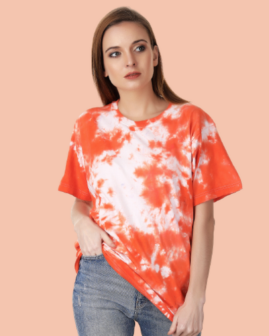 Orange Tie Dye