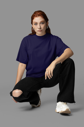 Blue Oversized T-shirt