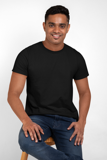 Black Regular T-shirt