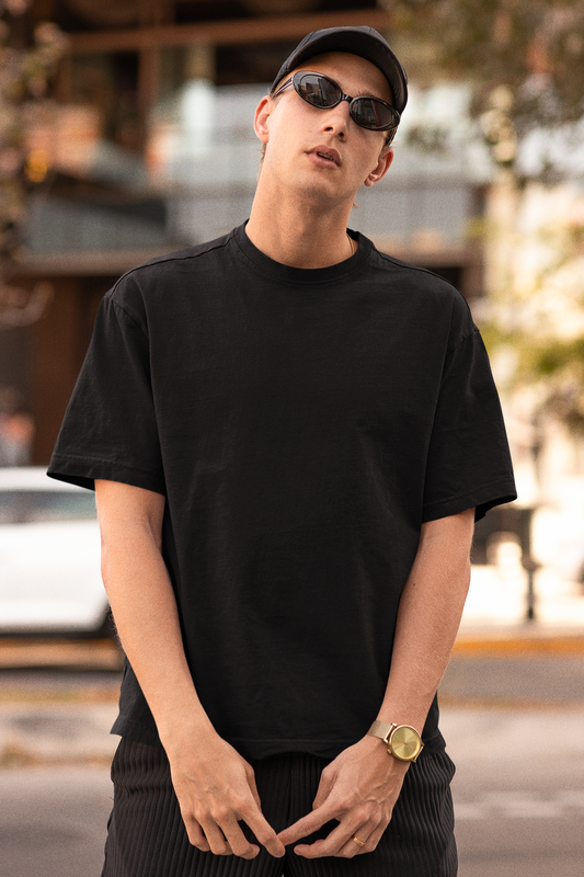 Black Oversized T-shirt