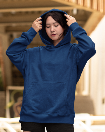 Blue Unisex Hoodie