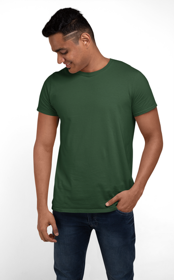 Dark Green Regular T-shirt