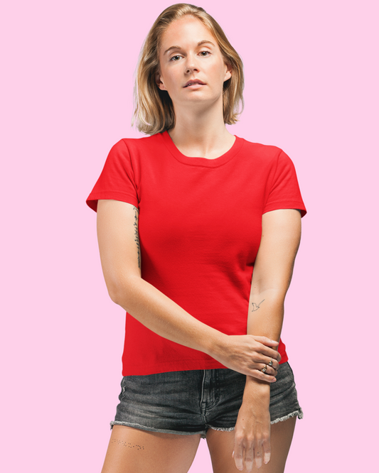 Red Regular T-shirt
