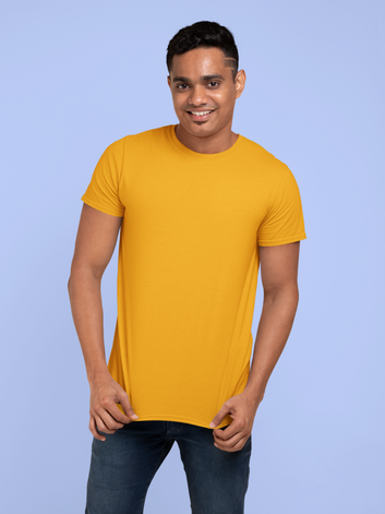 Yellow Regular T-shirt