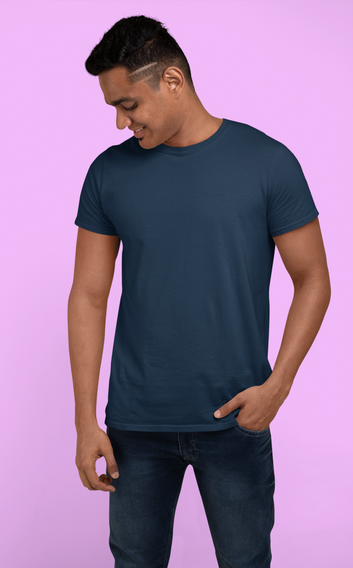 Blue Regular T-shirt