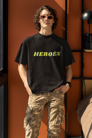 HEROES - Oversized T-shirt
