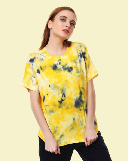 Dye T-shirt - Yellow